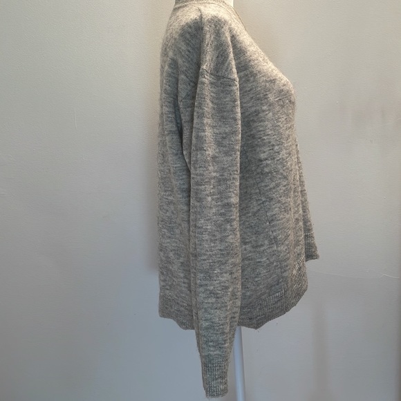 Envii Wool & Alpaca Blend Light Gray Sweater (S/M) - Picture 5 of 11